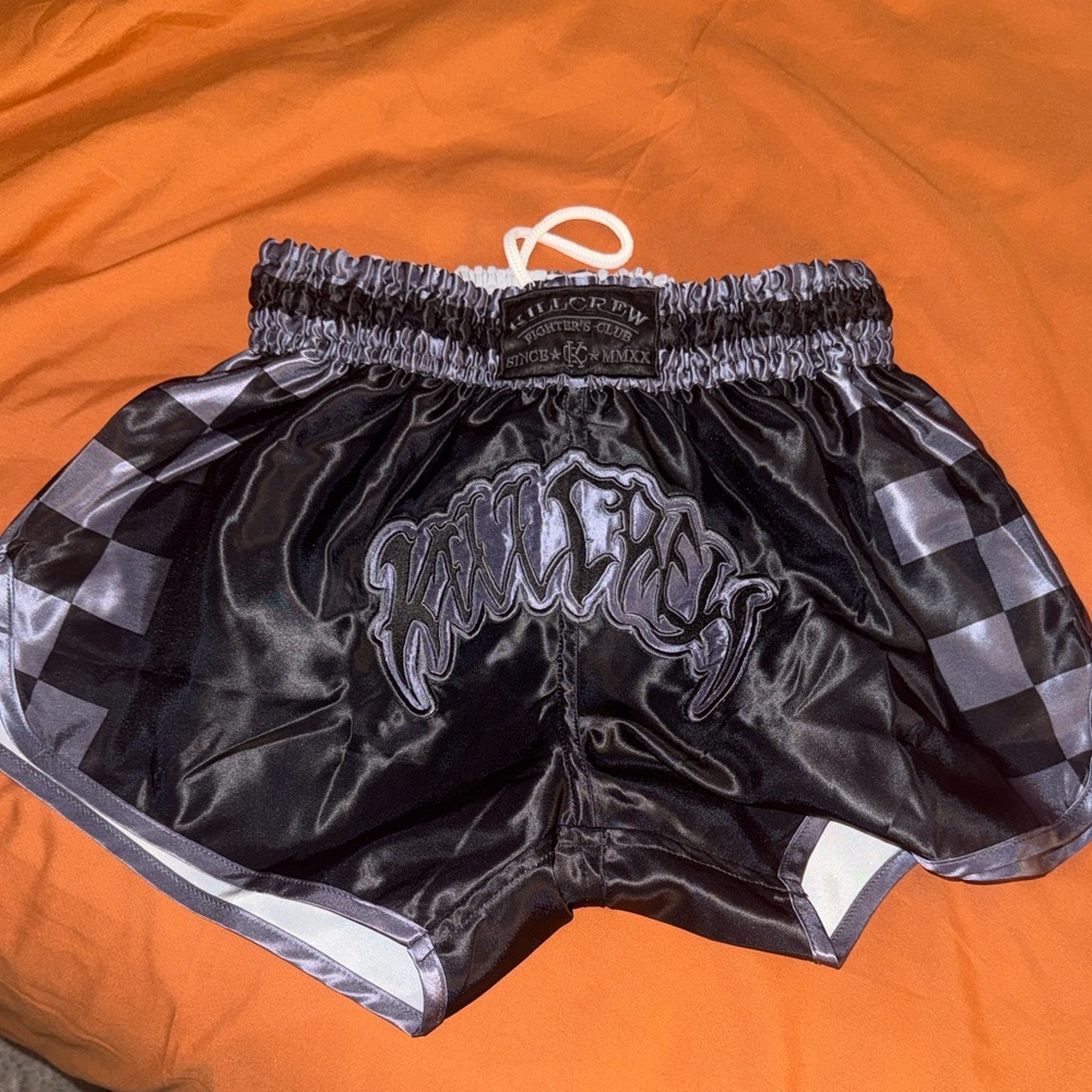 Kill Crew Black Shorts